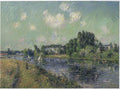 Gustave Loiseau Sails on the Oise 1919 Fine Art Print