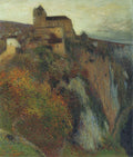 Henri Martin Saint-Cirq-Lapopie in Evening 1897 Fine Art Print