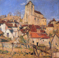 Henri Martin Saint Cirq Lapopie over the Roofs 1920 Fine Art Print