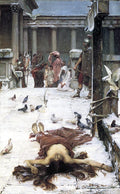 John William Waterhouse Saint Eulalia 1885 Fine Art Print