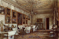 Rudolf von Alt Salon in the Apartment of Count Lanckoroński in Vienna 1881 Fine Art Print