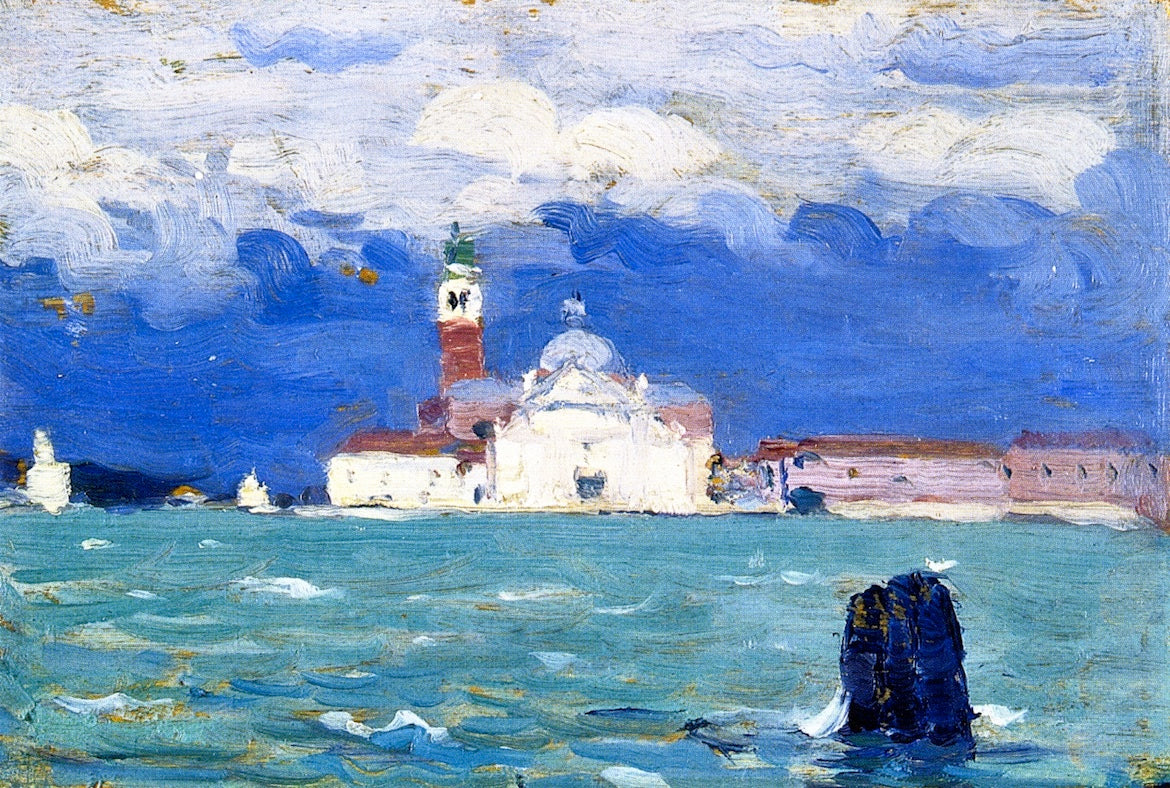 Clarence Gagnon San Giorgio, Grey Day, Venice 1911 Fine Art Print