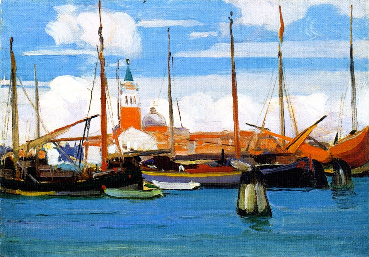 Clarence Gagnon San Giorgio Maggiore from the Giudecca, Venice 1928 Fine Art Print