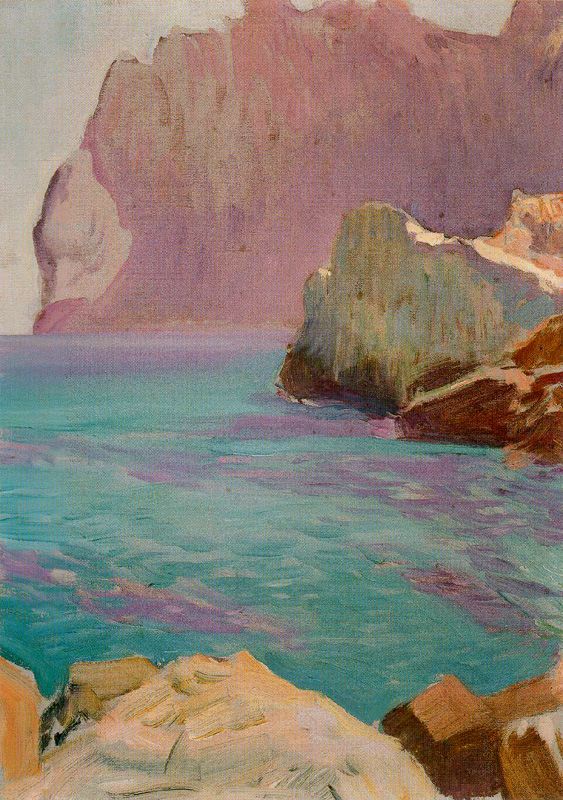 Joaquín Sorolla San Vicente cape 1919 Fine Art Print