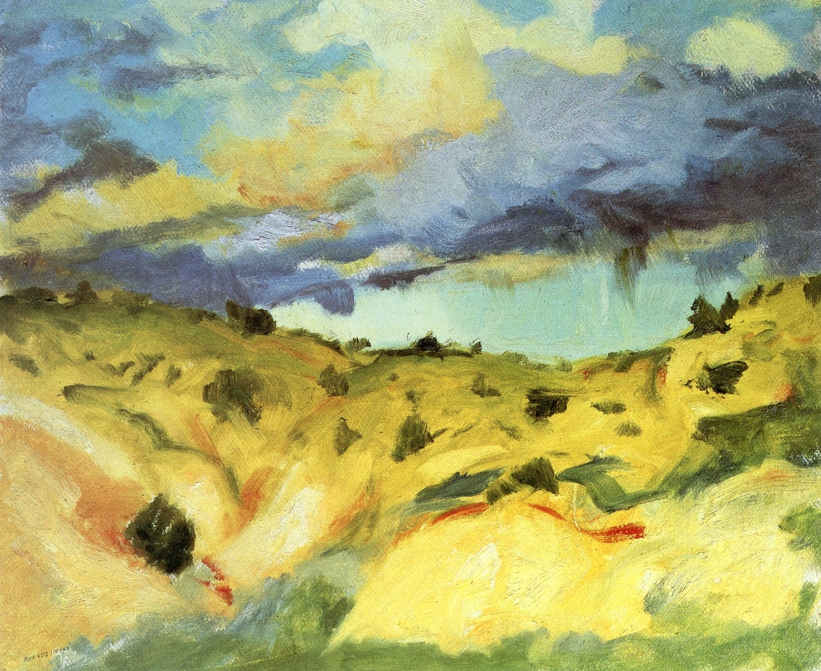 Robert Henri Santa Fe Landscape 1917 Fine Art Print