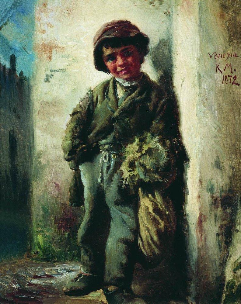 Konstantin Makovsky Savoyard 1872 Fine Art Print
