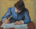 Federico Zandomeneghi Typewriter Girl (Target) 1912 Fine Art Print