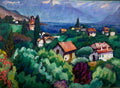 Ilya Mashkov Landscape 1914 Fine Art Print