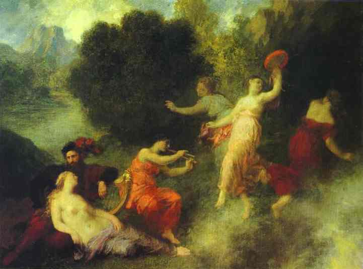 Henri Fantin-Latour Scene from Tannhäuser 1864 Fine Art Print