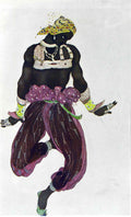 Leon Bakst Scheherazade Negre Argent 1910 Fine Art Print