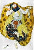 Leon Bakst Scheherezade Odalisque 1910 Fine Art Print