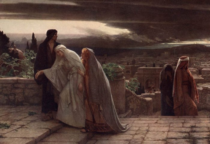 Herbert Carmichael Return from Calvary 1891 Fine Art Print