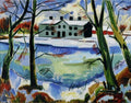 Max Pechstein Schneeschmelze (Melting Snow) 1922 Fine Art Print