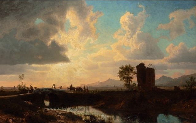 Albert Bierstadt Valley of the Po 1857 Fine Art Print