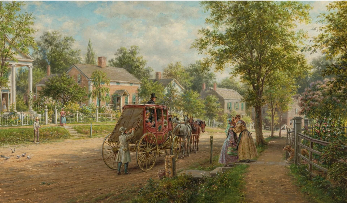 Edward Lamson Henry Home Again 1908 Fine Art Print