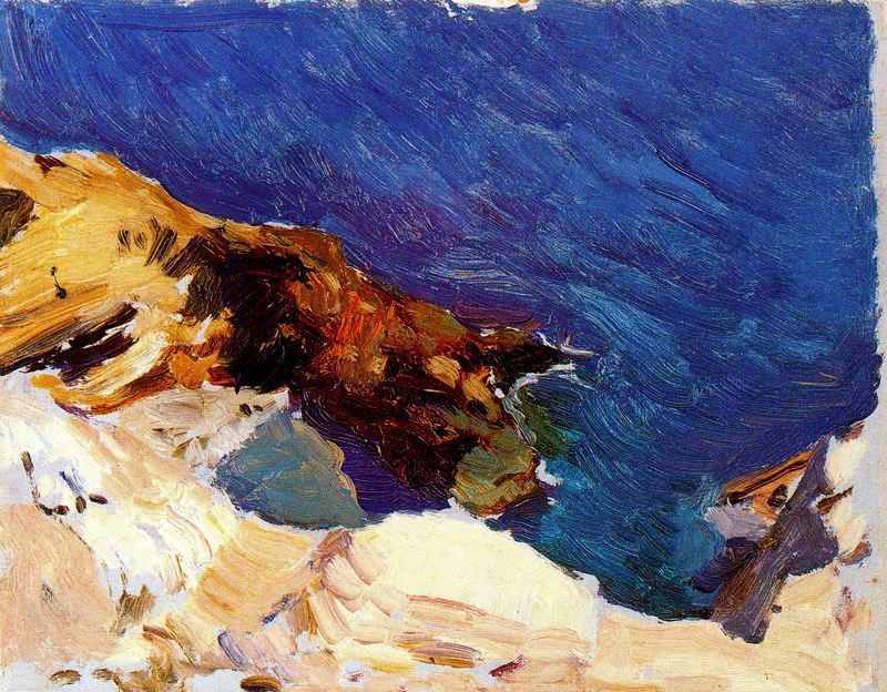 Joaquín Sorolla Sea at Jávea 1905 Fine Art Print