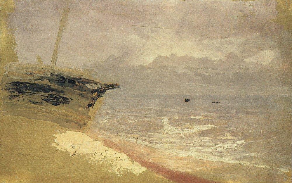 Arkhyp Kuindzhi Sea. Gloomy Day 1878 Fine Art Print