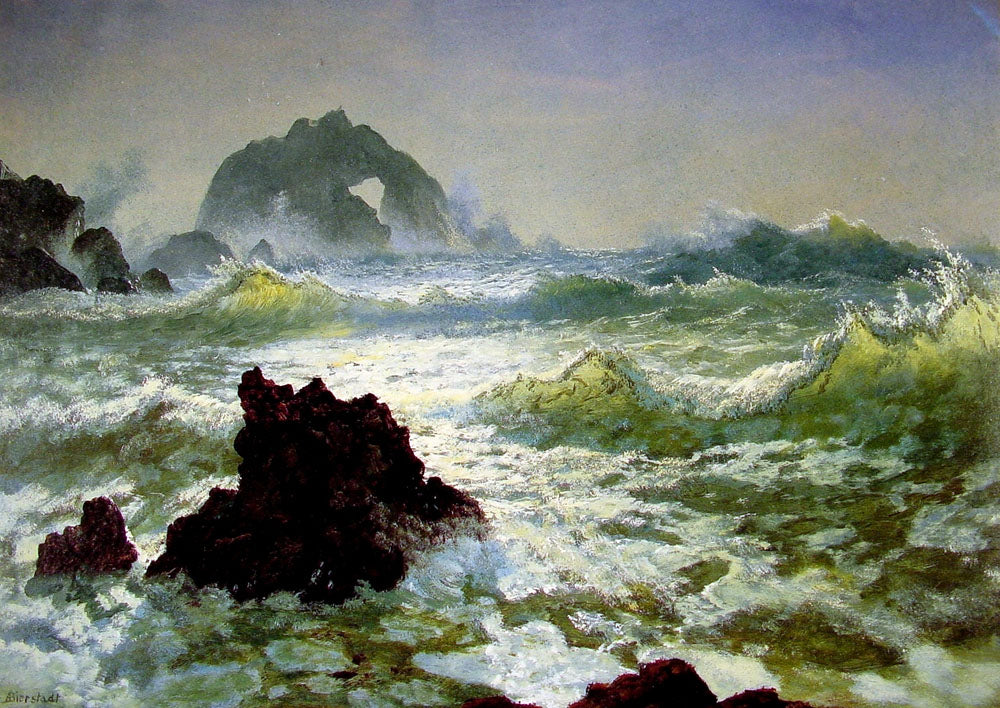 Albert Bierstadt Seal Rock, California 1872 Fine Art Print