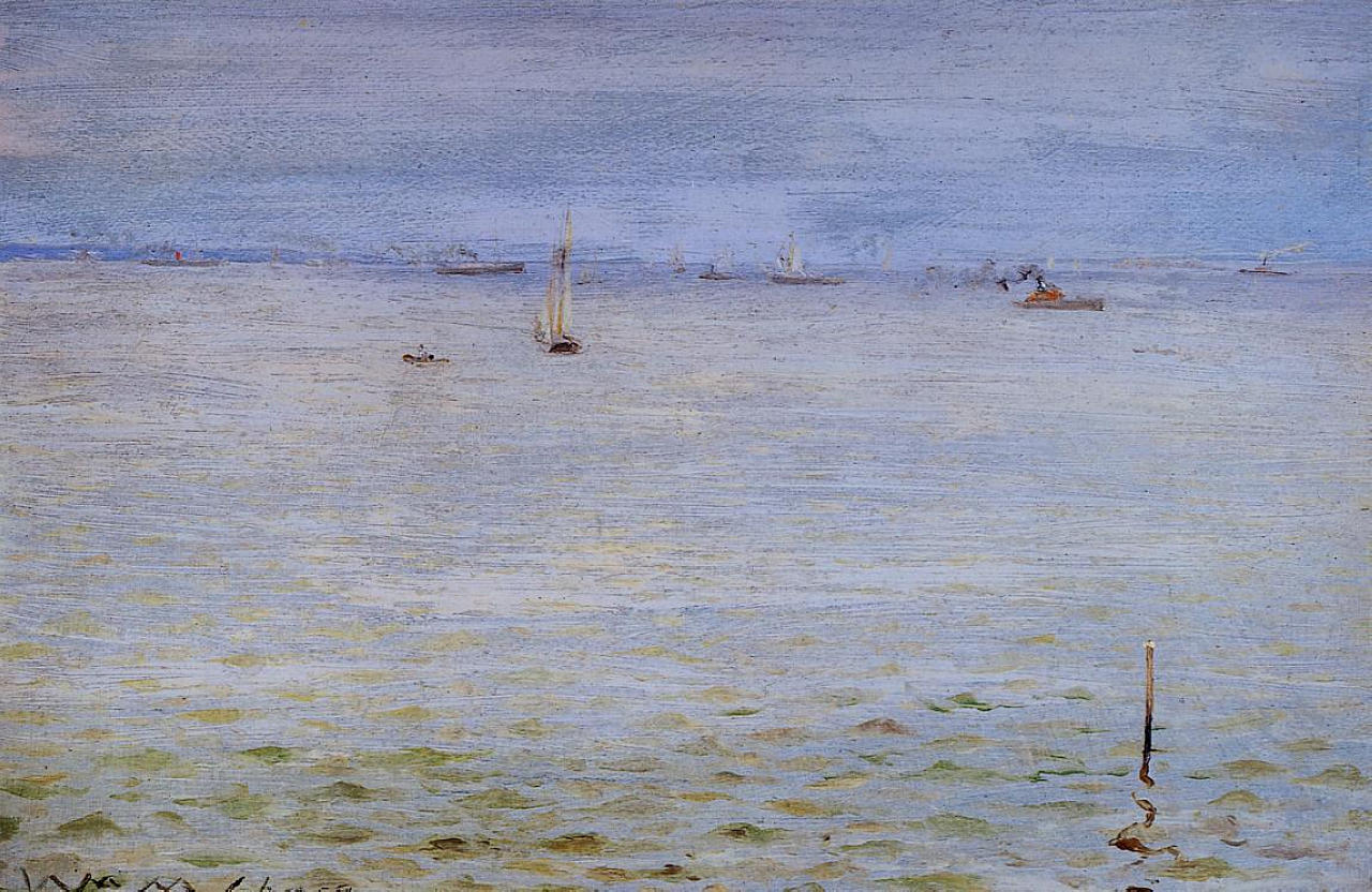 William Merritt Chase Seascape 1888 Fine Art Print