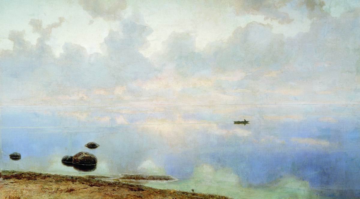 Efim Volkov Seascape 1895 Fine Art Print