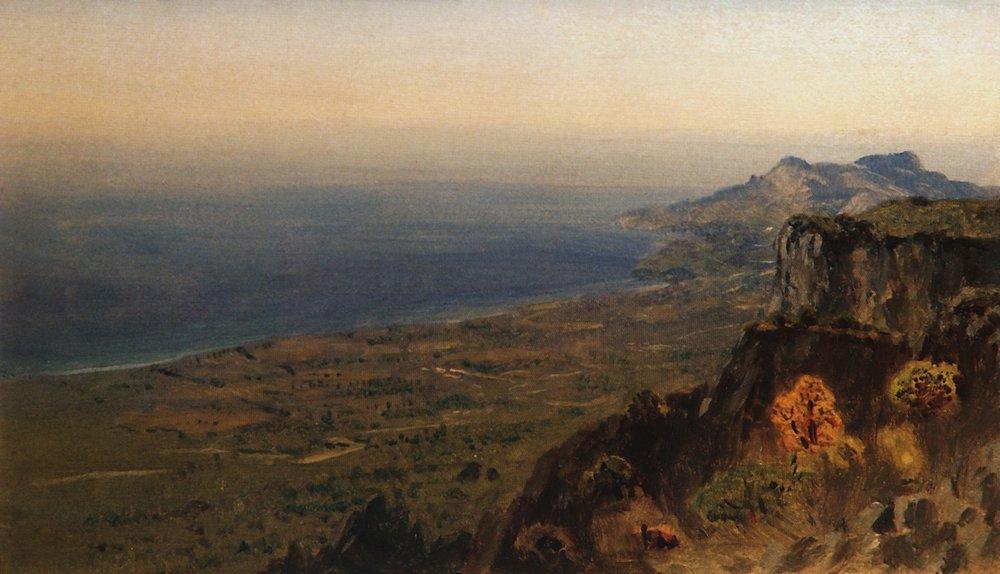 Arkhyp Kuindzhi Seashore 1887 Fine Art Print
