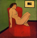 Felix Vallotton Seated Female Nude 1897 Fine Art Print