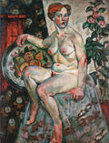 Ilya Mashkov Seated Nude 1920 Fine Art Print