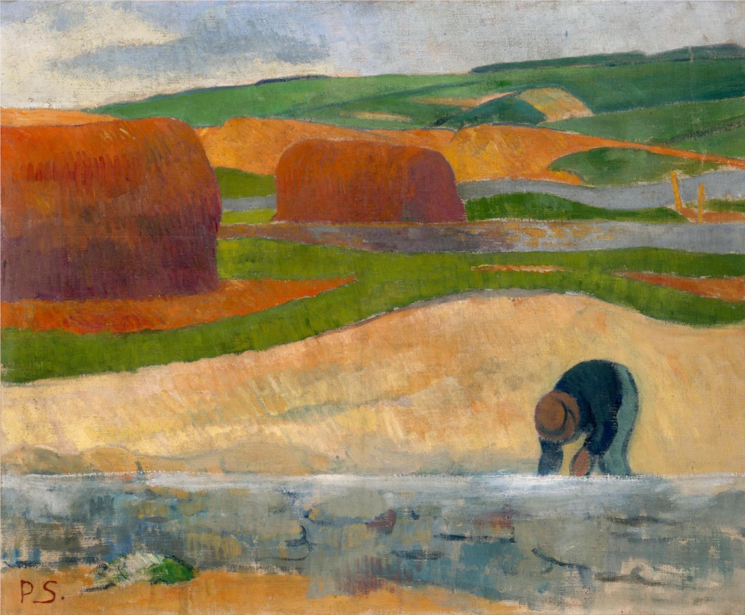 Paul Serusier Seaweed Gatherer 1890 Fine Art Print