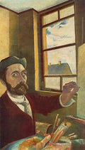 Tivadar Kosztka Csontvary Self-Portrait 1900 Fine Art Print