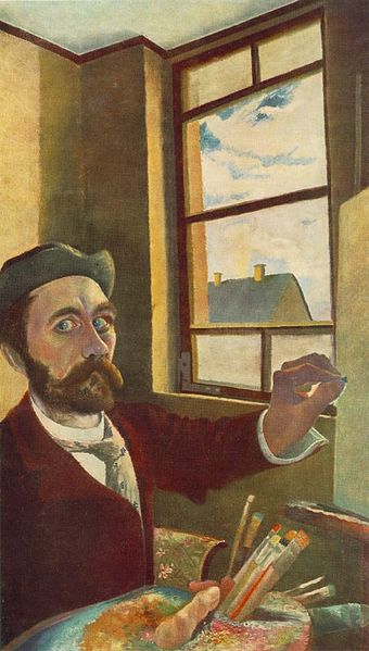 Tivadar Kosztka Csontvary Self-Portrait 1900 Fine Art Print