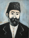 Niko Pirosmani Self Portrait 1900 Fine Art Print