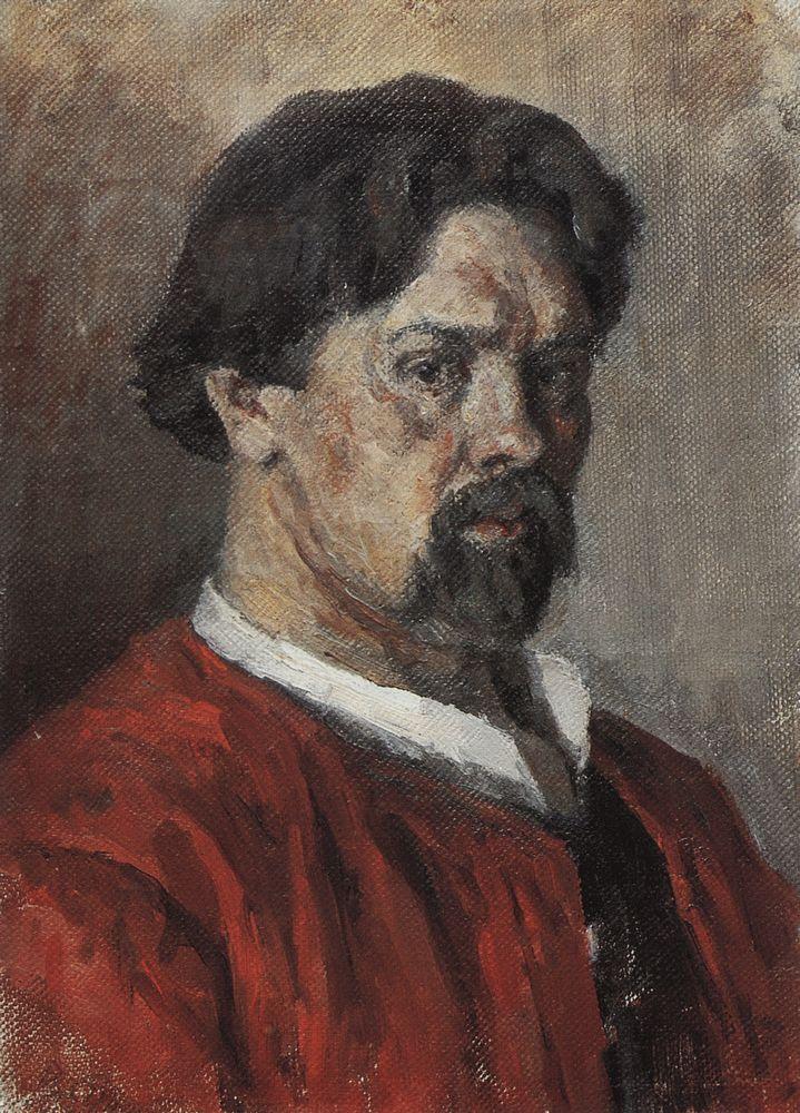 Vasily Surikov Self-Portrait 1902 Fine Art Print