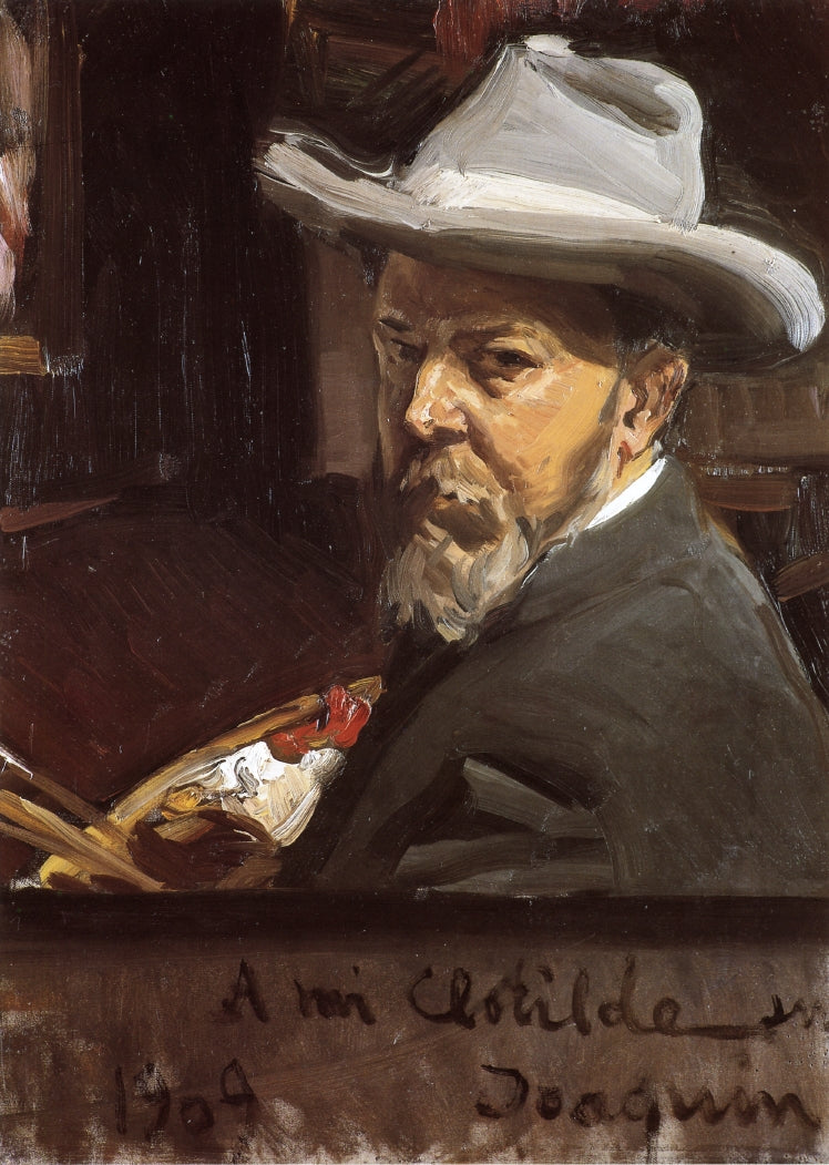 Joaquín Sorolla Self-Portrait 1909 Fine Art Print