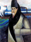 Ilya Mashkov Self-Portrait 1911 Fine Art Print
