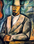Pyotr Konchalovsky Self-Portrait 1912 Fine Art Print