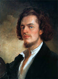 Konstantin Makovsky Self-Portrait 1856 Fine Art Print
