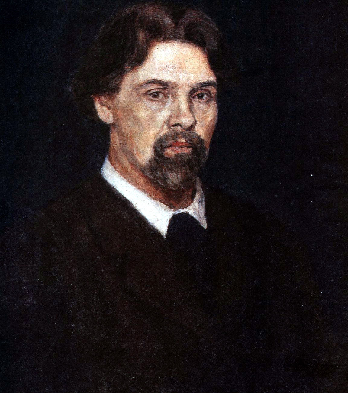 Vasily Surikov Self-Portrait (Man with Hurt Hand) 1913 Fine Art Print