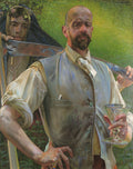 Jacek Malczewski Self-Portrait with Death 1910 Fine Art Print