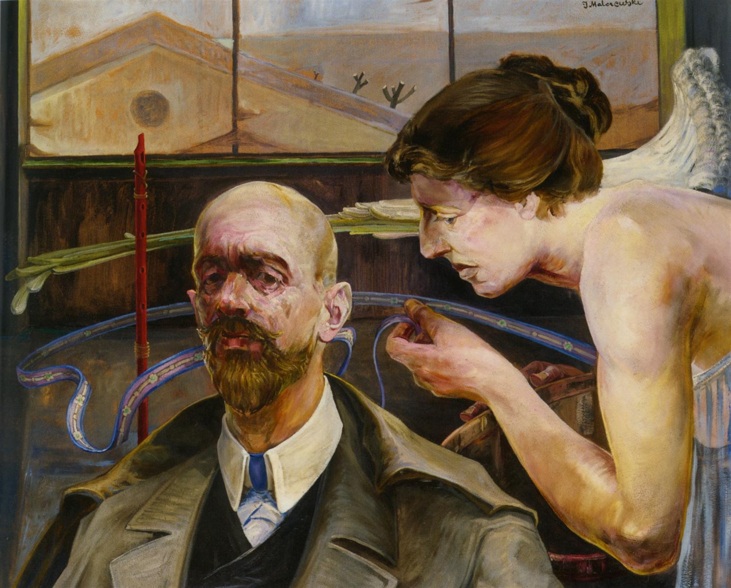 Jacek Malczewski Self-Portrait 1929 Fine Art Print