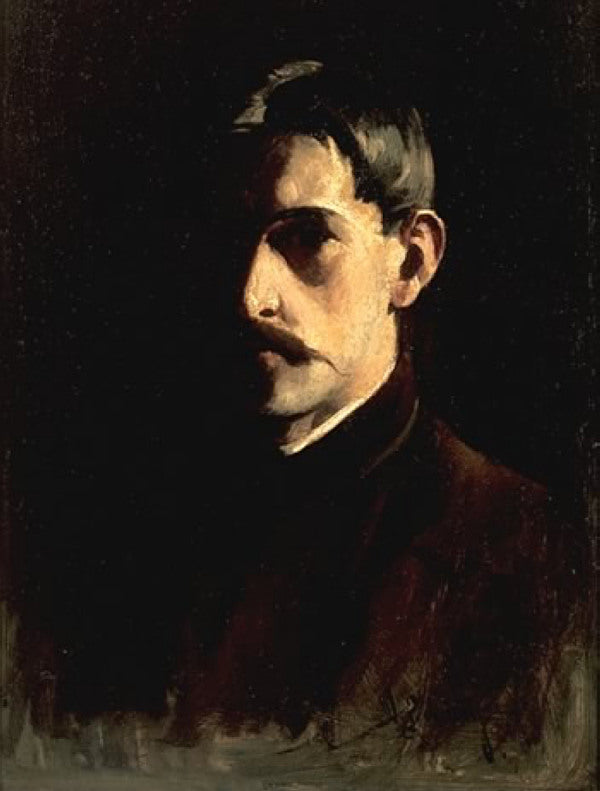 Willard Metcalf Self-Portrait 1890 Fine Art Print