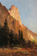 Thomas Hill Sentinel Rock, Yosemite 1880 Fine Art Print