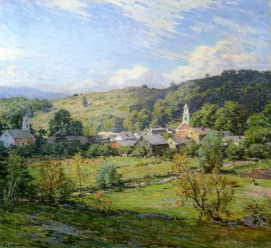 Willard Metcalf September Morning, Plainfield, New Hampshire 1911 Fine Art Print