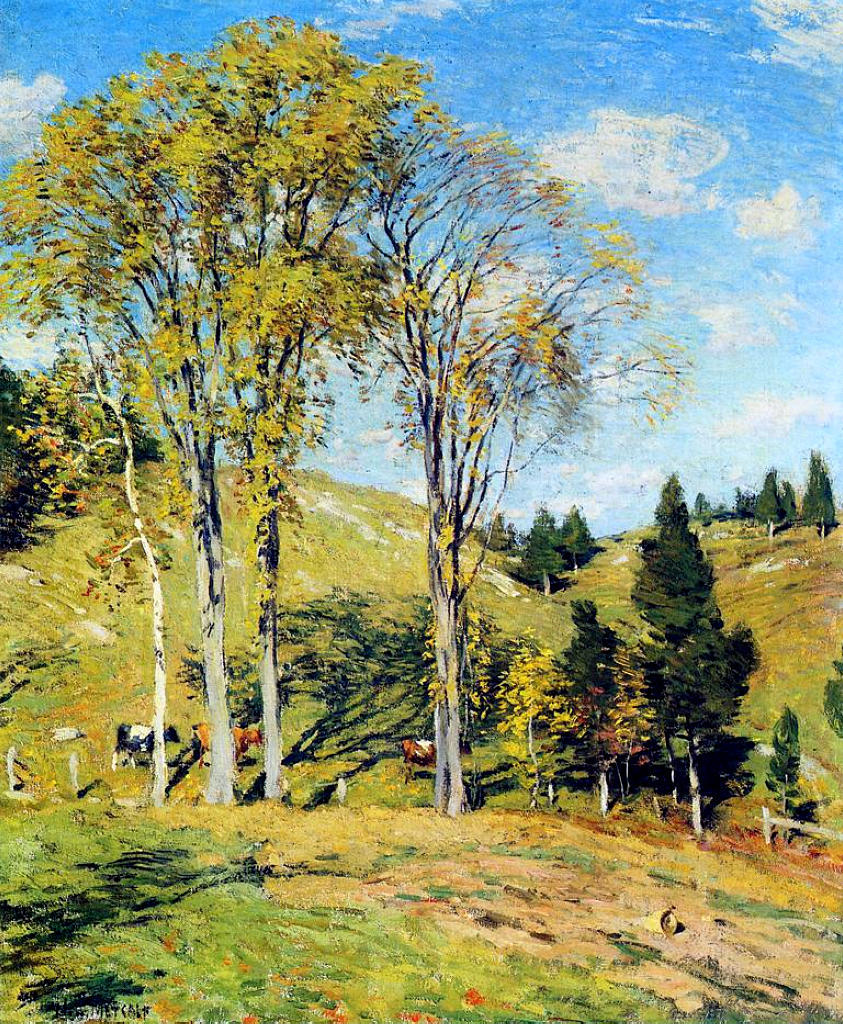 Willard Metcalf September 1910 Fine Art Print