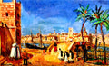 Pyotr Konchalovsky Set Decor for Opera 'Carmen' by Georges Bizet 1944 Fine Art Print