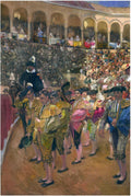 Joaquín Sorolla Seville, the Bullfighters 1915 Fine Art Print