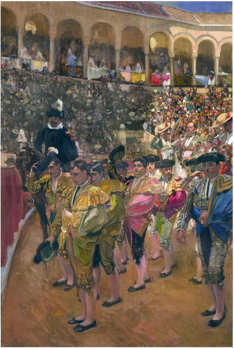 Joaquín Sorolla Seville, the Bullfighters 1915 Fine Art Print