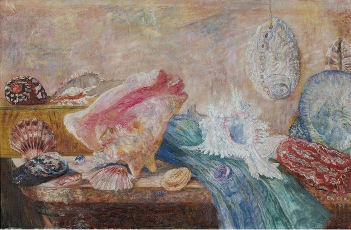 James Ensor Shells and Shellfish 1889 Fine Art Print