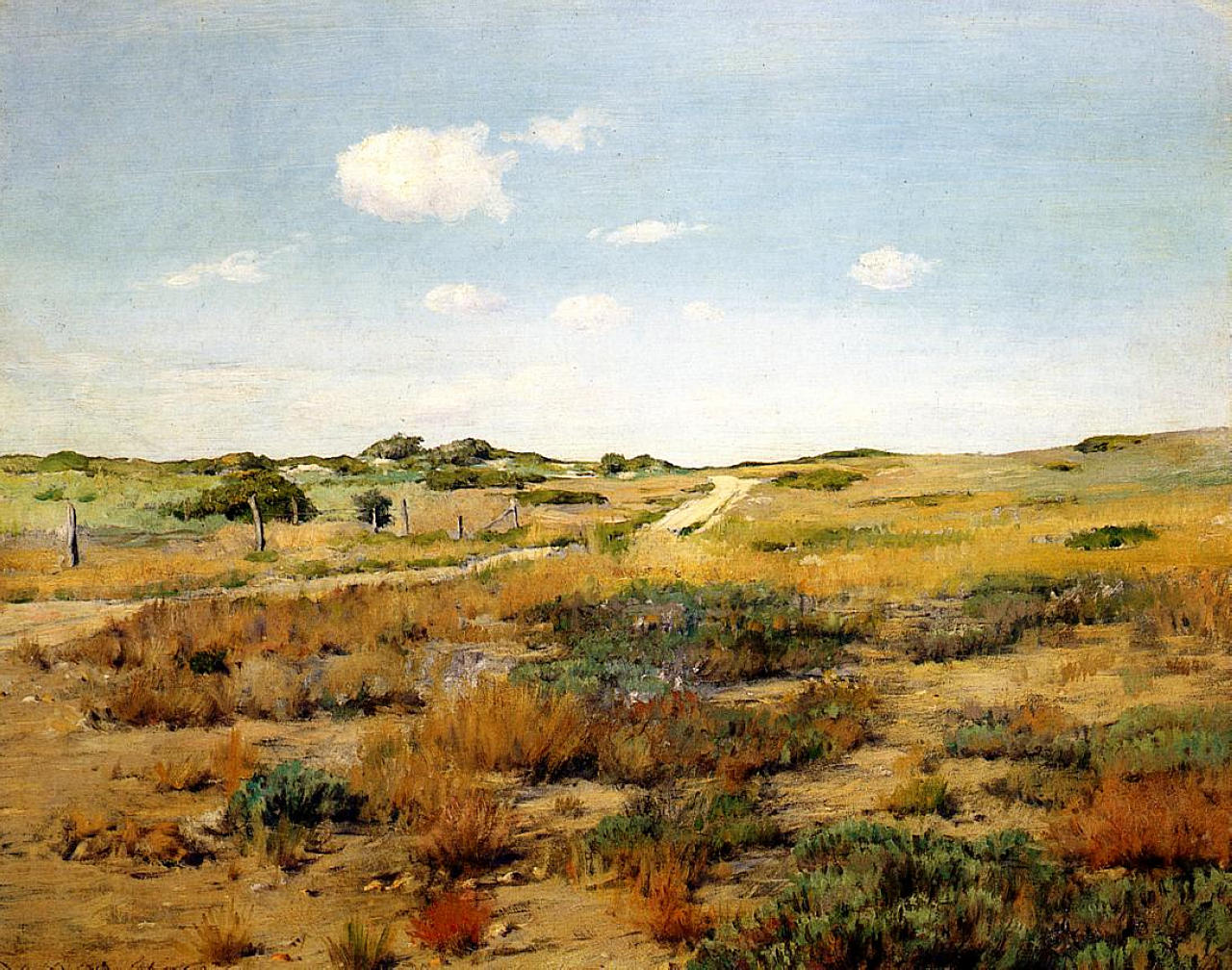 William Merritt Chase Shinnecock Hills #5 1893-1897 Fine Art Print