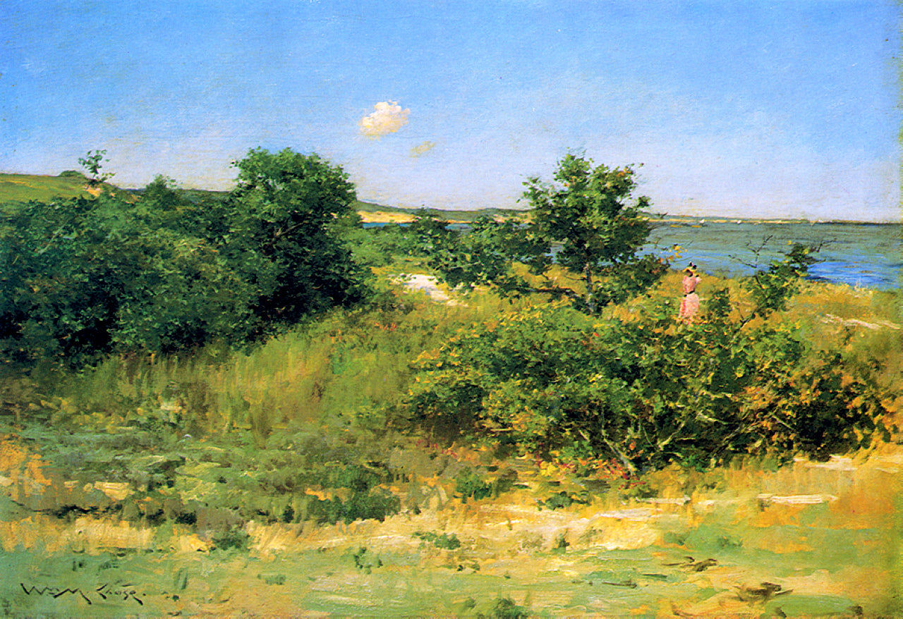 William Merritt Chase Shinnecock Hills, Peconic Bay 1892-1902 Fine Art Print