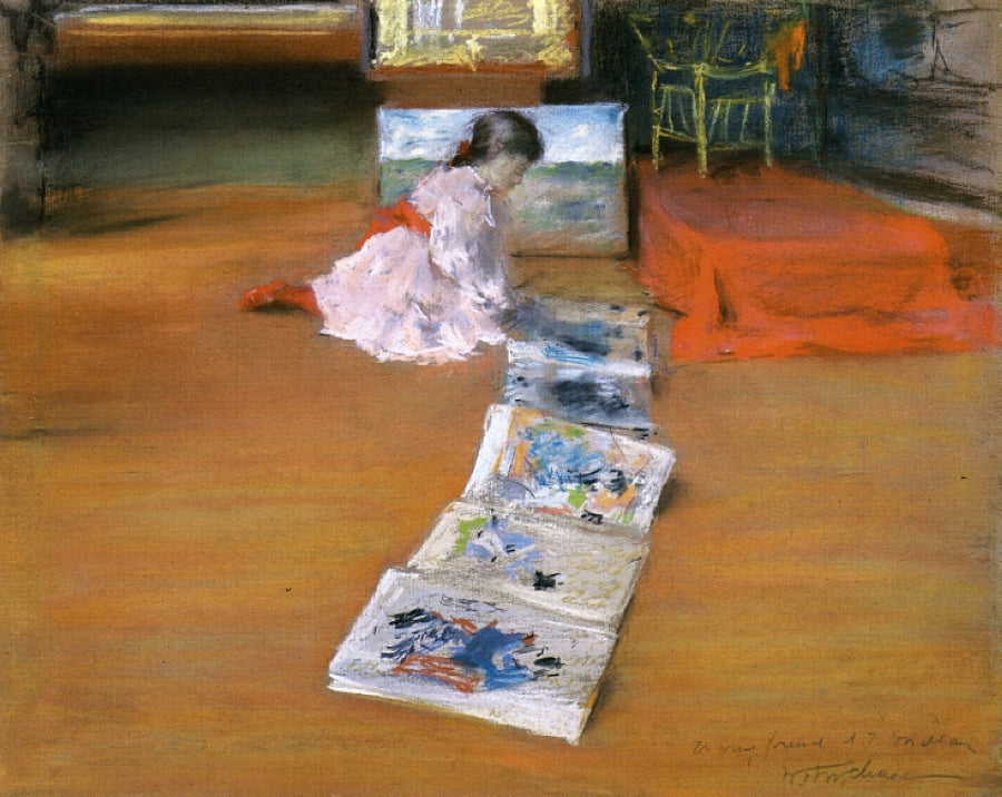 William Merritt Chase Shinnecock Interior Studio 1892 Fine Art Print